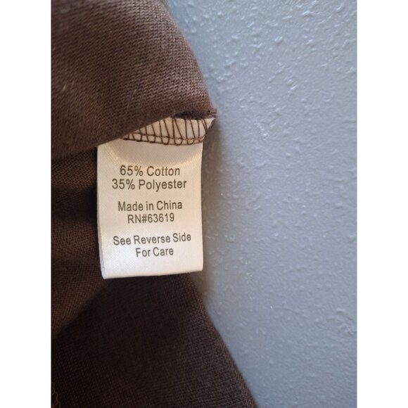 New York Laundry Athleisure Zip-Up Jacket Womens 2X Brown - Picture 4 of 7